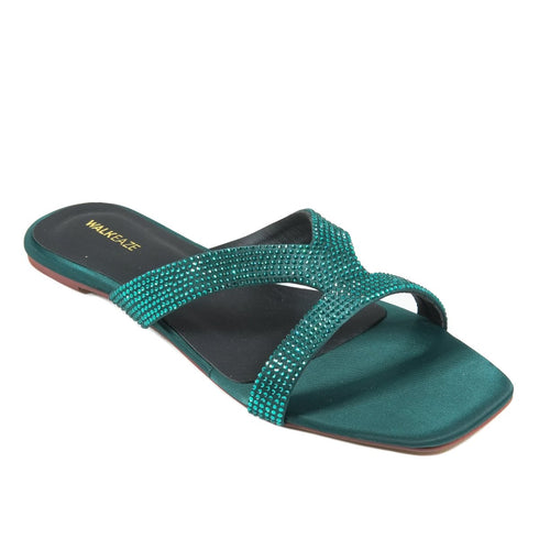 Women Formal Slippers - 40846S - Slippers - Walkeaze